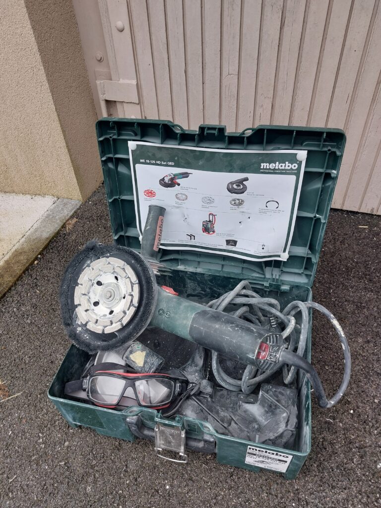 Brusilnik za beton/omet